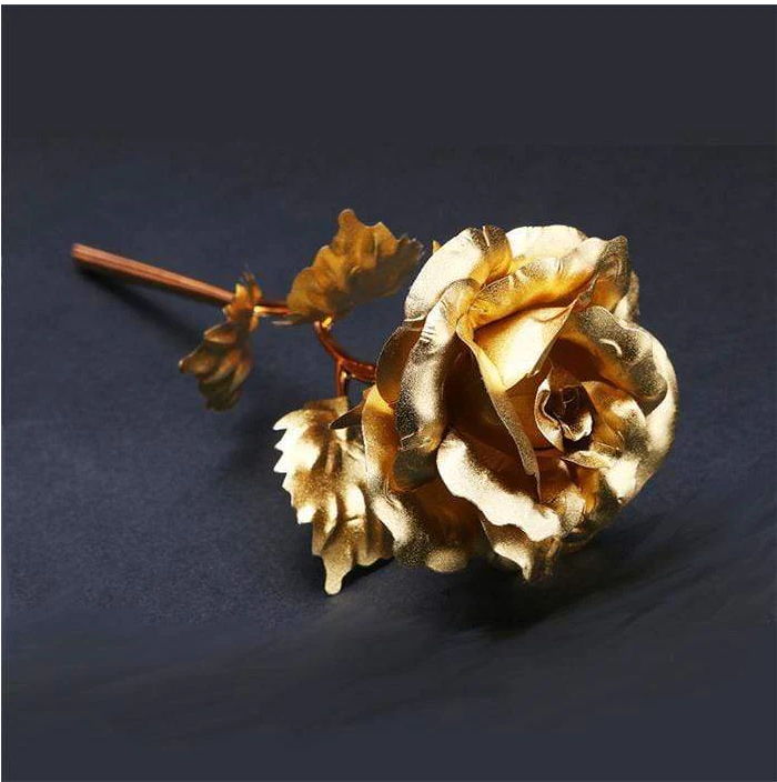 💝Cadoul Iubirii Eterne: Trandafir cu Foiță Aur de 24K, Ursuleț și Suport Love